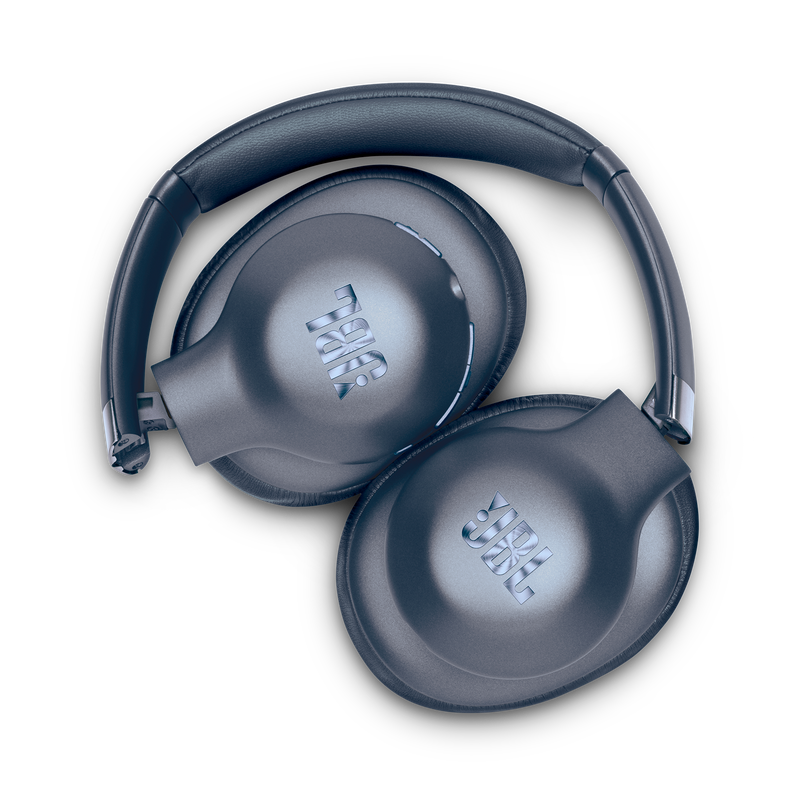JBL EVEREST™ ELITE 750NC - Steel Blue - Wireless Over-Ear Adaptive Noise Cancelling headphones - Detailshot 1 image number null